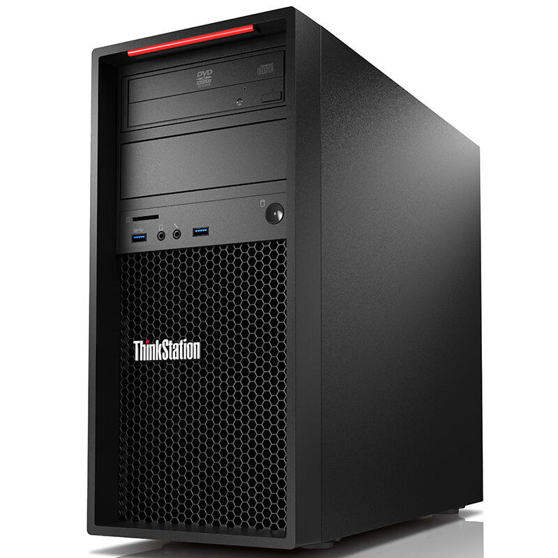 联想(ThinkStation)P410工作站 图形工作站塔式主机 P400升级 E5-1630V4 16G 1T NVS 315 1G独显